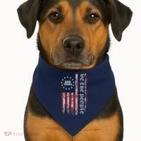 We The People 250 Years America's 250th Anniversary USA-Made Doggie Bandana thumb 1