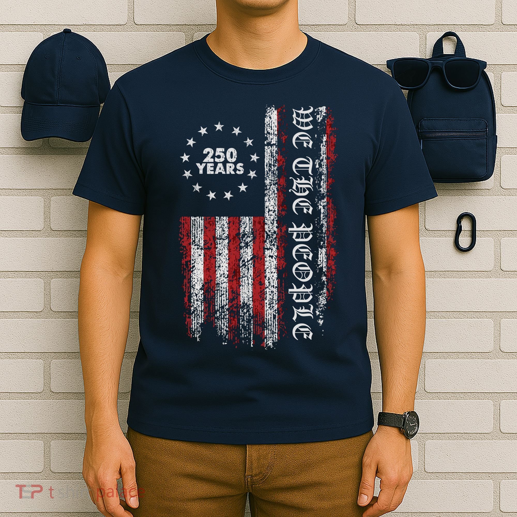 We The People 250 Years America's 250th Anniversary T-Shirt