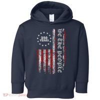 We The People 250 Years America's 250th Anniversary Toddler Hoodie thumb 0