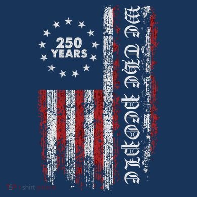 We The People 250 Years America's 250th Anniversary Women's Long Sleeve Shirt