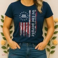 We The People 250 Years America's 250th Anniversary Women's T-Shirt thumb 2