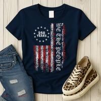 We The People 250 Years America's 250th Anniversary Women's T-Shirt thumb 3