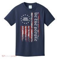 We The People 250 Years America's 250th Anniversary Kids T-Shirt thumb 0