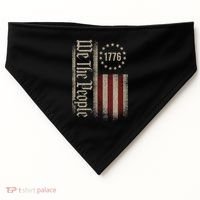 We The People 1776 American 250th Anniversary USA-Made Doggie Bandana thumb 0