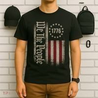 We The People 1776 American 250th Anniversary T-Shirt thumb 6