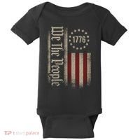 We The People 1776 American 250th Anniversary Baby Bodysuit thumb 0