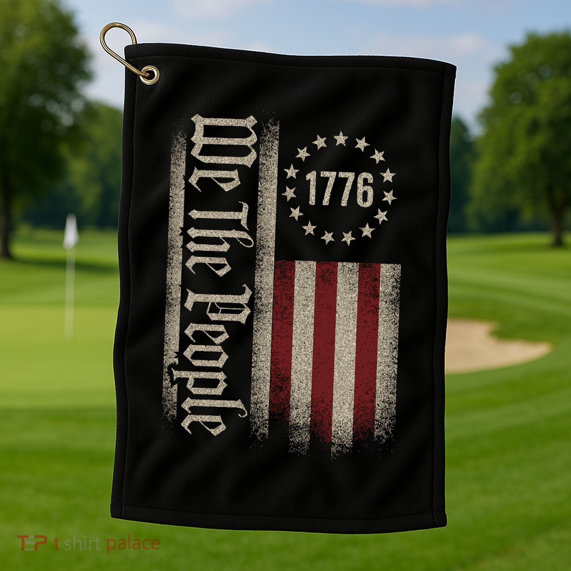 We The People 1776 American 250th Anniversary Golf Towel