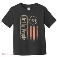 We The People 1776 American 250th Anniversary Toddler T-Shirt thumb 0