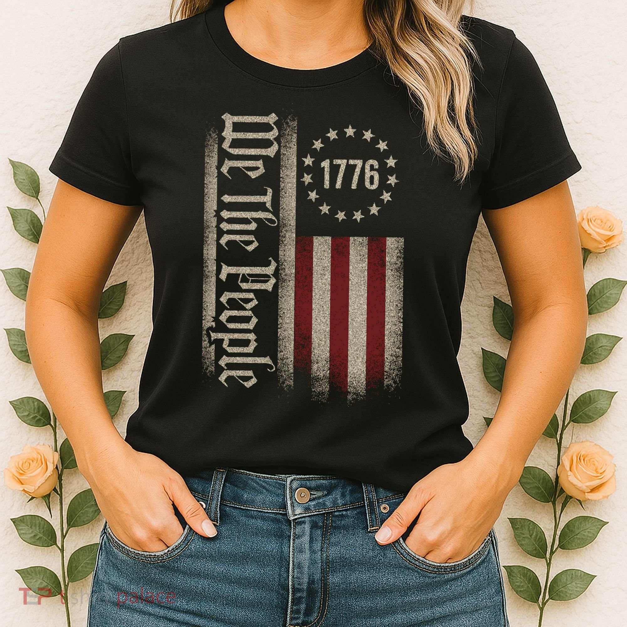 We The People 1776 American 250th Anniversary Women's T-Shirt