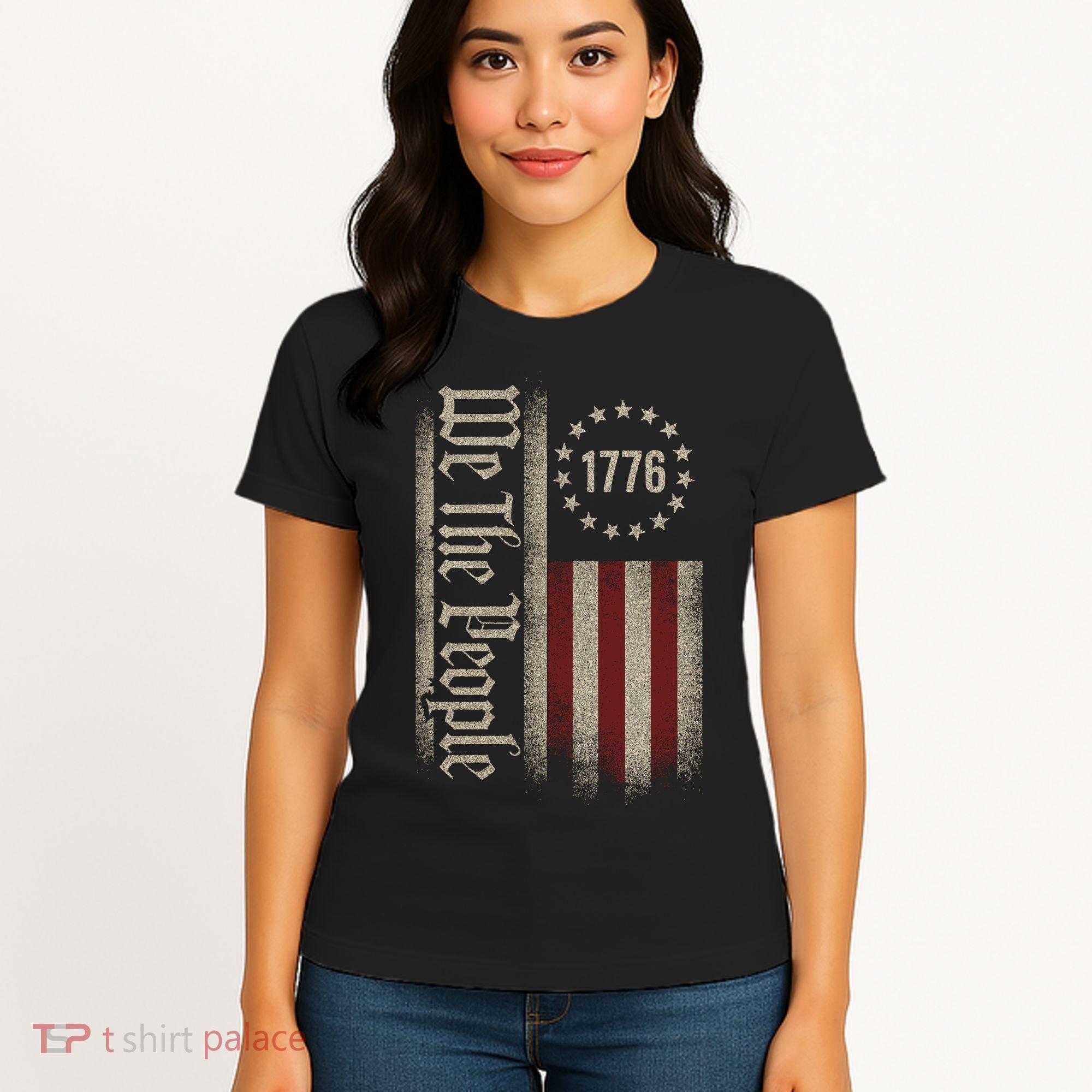 We The People 1776 American 250th Anniversary Women's T-Shirt