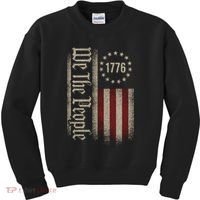 We The People 1776 American 250th Anniversary Kids Sweatshirt thumb 0
