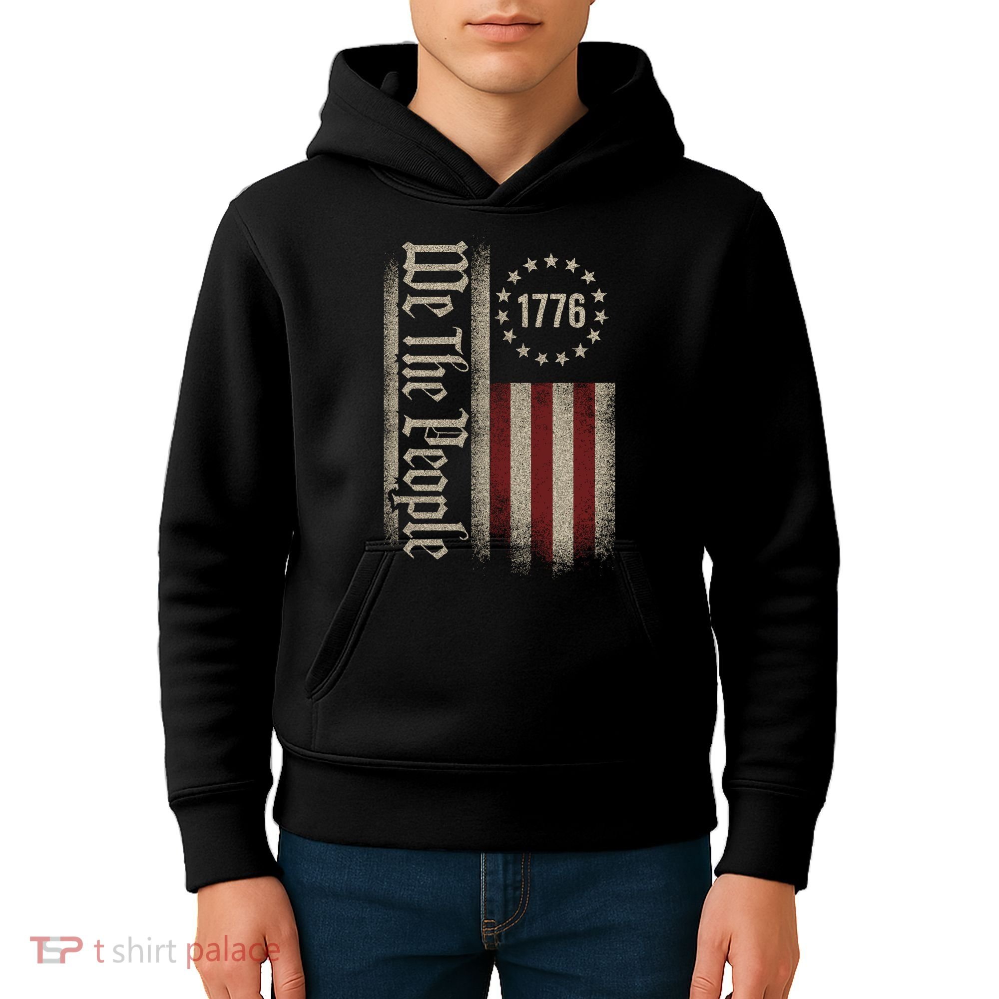 We The People 1776 American 250th Anniversary Kids Hoodie