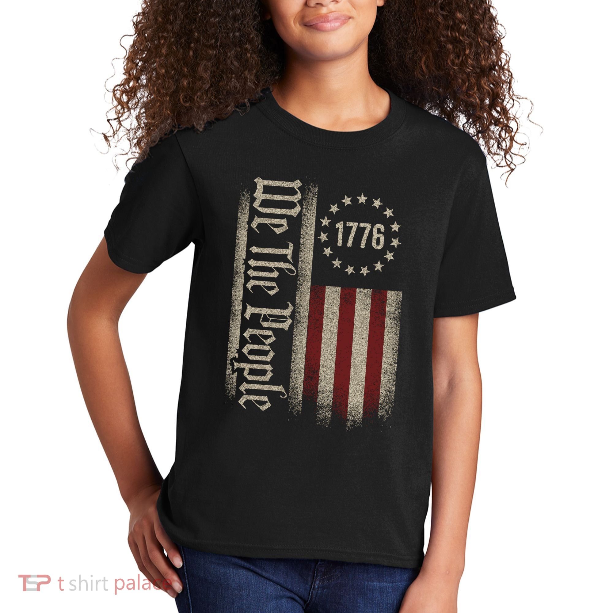 We The People 1776 American 250th Anniversary Kids T-Shirt