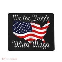 We The People Ultra Maga Pro Trump Conservative GOP US Flag Mousepad thumb 0