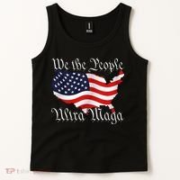 We The People Ultra Maga Pro Trump Conservative GOP US Flag Tank Top thumb 2