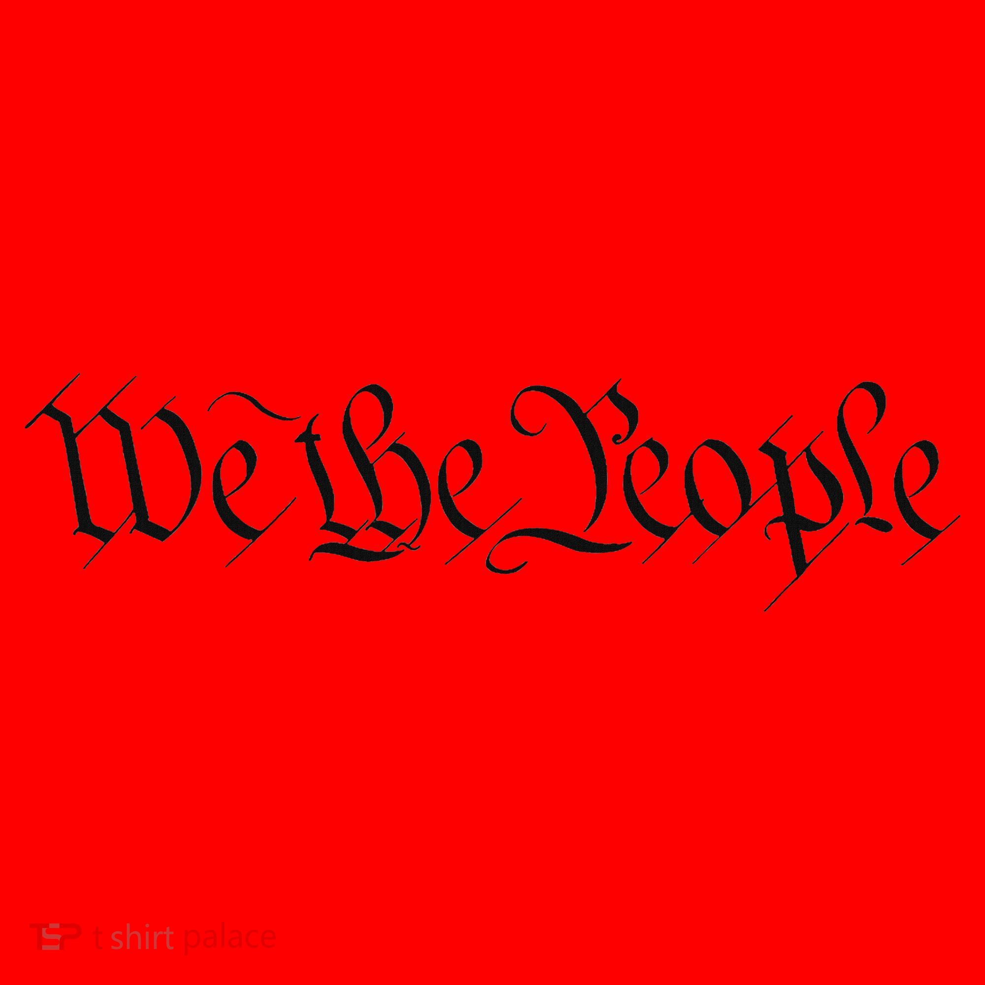 We The People Constitution Bill Of Rights American Santa Hat