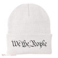 We The People Constitution Bill Of Rights American Beanie thumb 0