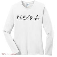 We The People Constitution Bill Of Rights American Women's Long Sleeve Shirt thumb 0