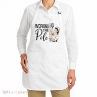 Working The Pole Funny ER Nurse Life Emergency Room Nursing Apron thumb 2