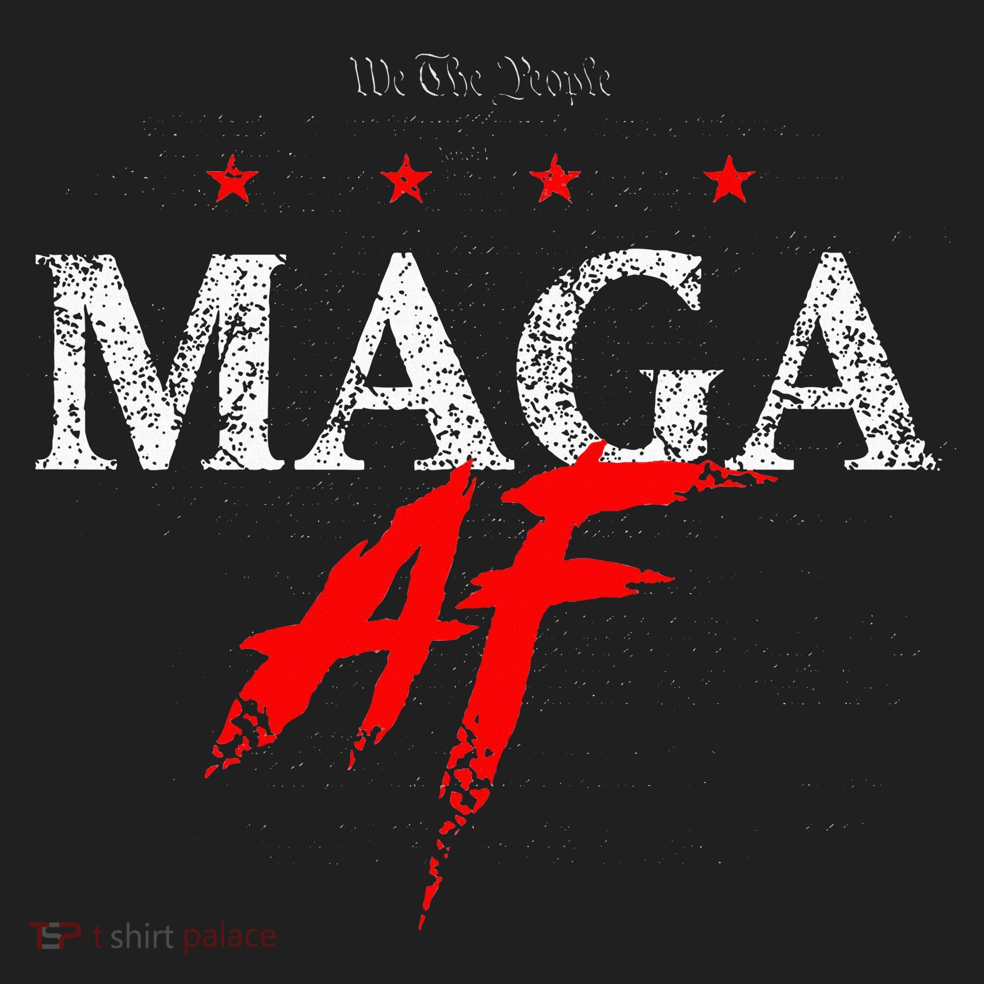 We The People Maga Af Beanie