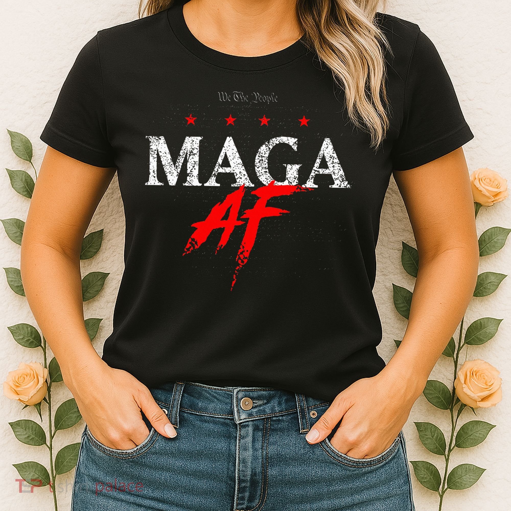We The People Maga Af Women's T-Shirt