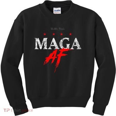 We The People Maga Af Kids Sweatshirt