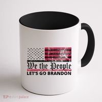 We The People Let's Go Brandon Patriotic Coffee Mug thumb 1