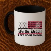 We The People Let's Go Brandon Patriotic Coffee Mug thumb 2