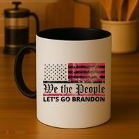 We The People Let's Go Brandon Patriotic Coffee Mug thumb 4