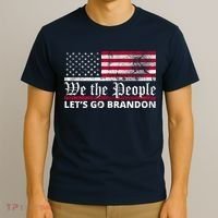 We The People Let's Go Brandon Patriotic T-Shirt thumb 3
