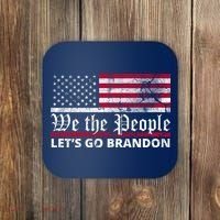 We The People Let's Go Brandon Patriotic Coaster thumb 0