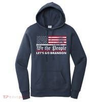 We The People Let's Go Brandon Patriotic Women's Hoodie thumb 0