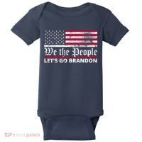 We The People Let's Go Brandon Patriotic Baby Bodysuit thumb 0