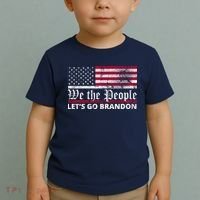 We The People Let's Go Brandon Patriotic Toddler T-Shirt thumb 2