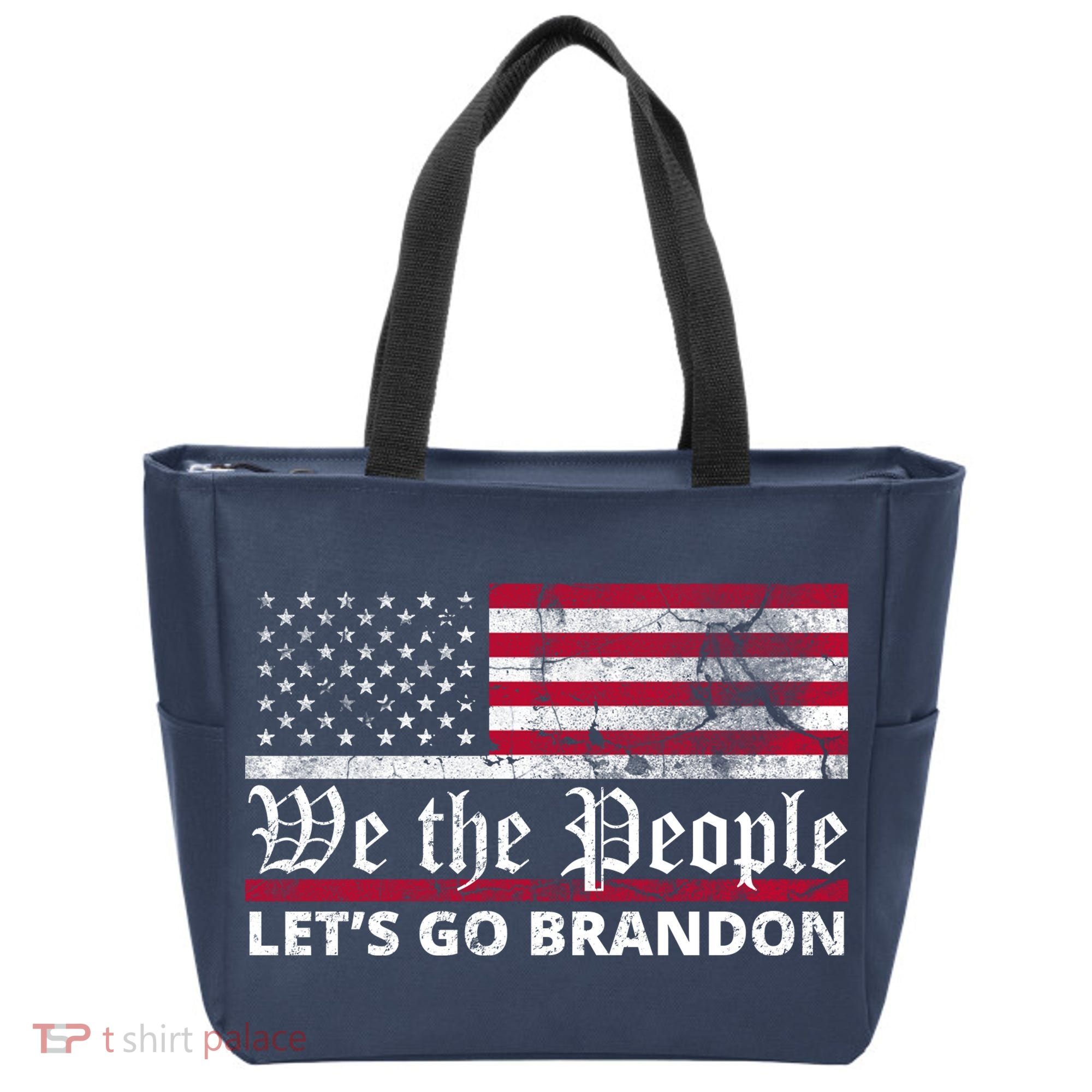 We The People Let's Go Brandon Patriotic Tote Bag