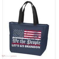 We The People Let's Go Brandon Patriotic Tote Bag thumb 3