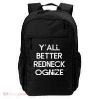 White Trash Party Attire Trailer Trash Redneck Backpack thumb 0