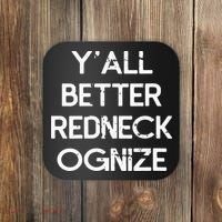White Trash Party Attire Trailer Trash Redneck Coaster thumb 0
