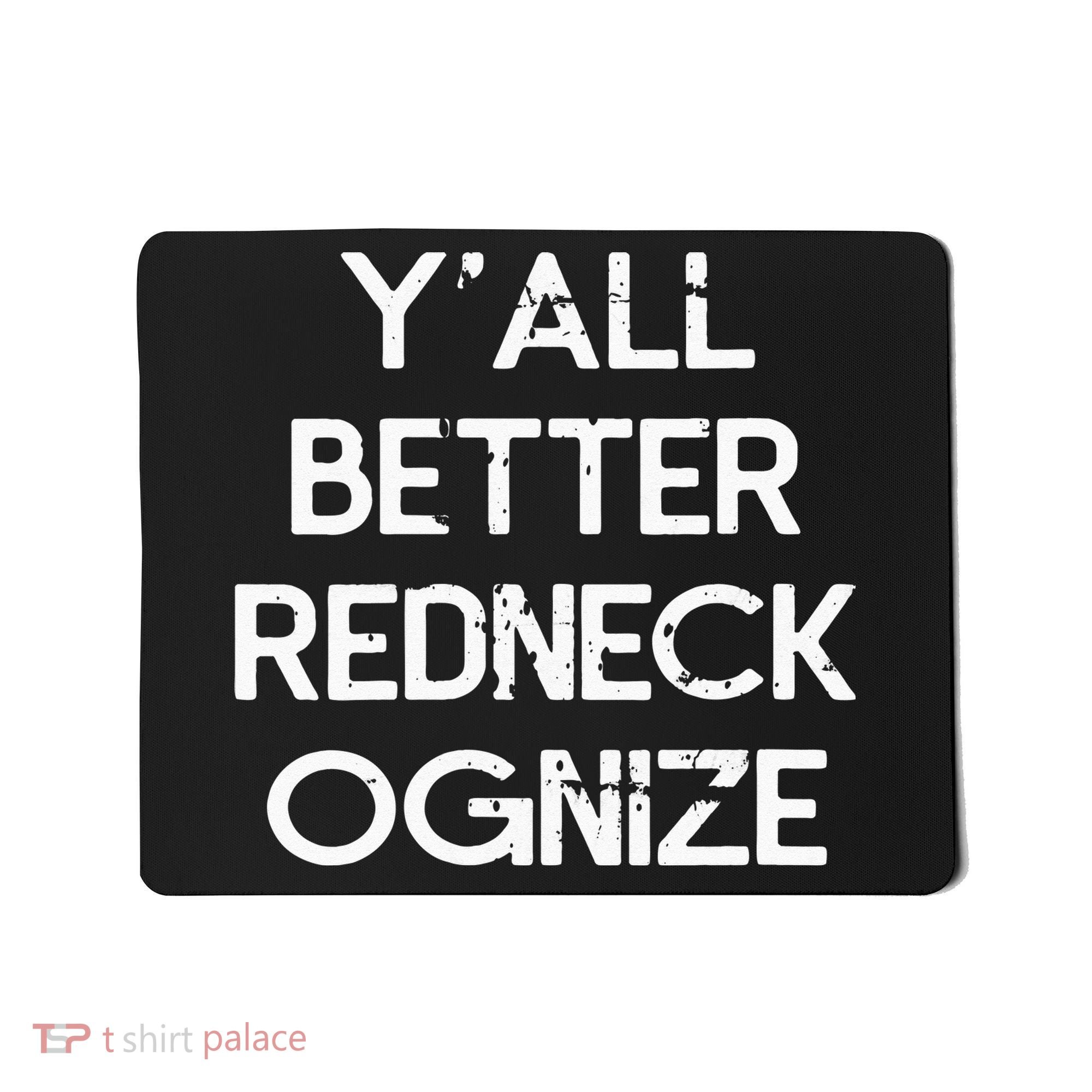 White Trash Party Attire Trailer Trash Redneck Mousepad