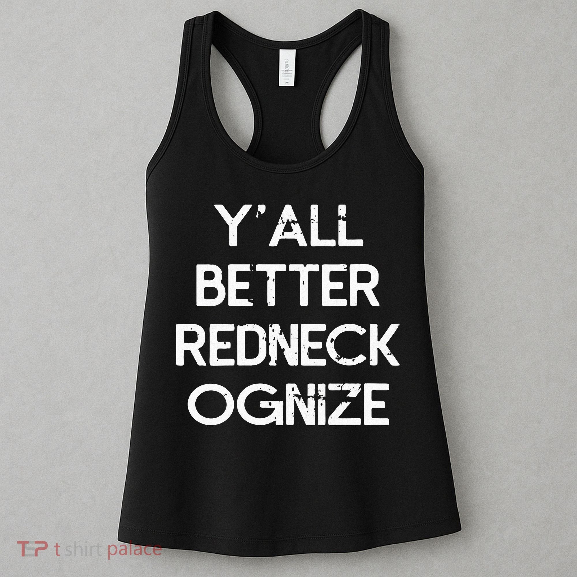 White Trash Party Attire Trailer Trash Redneck Women's Tank Top