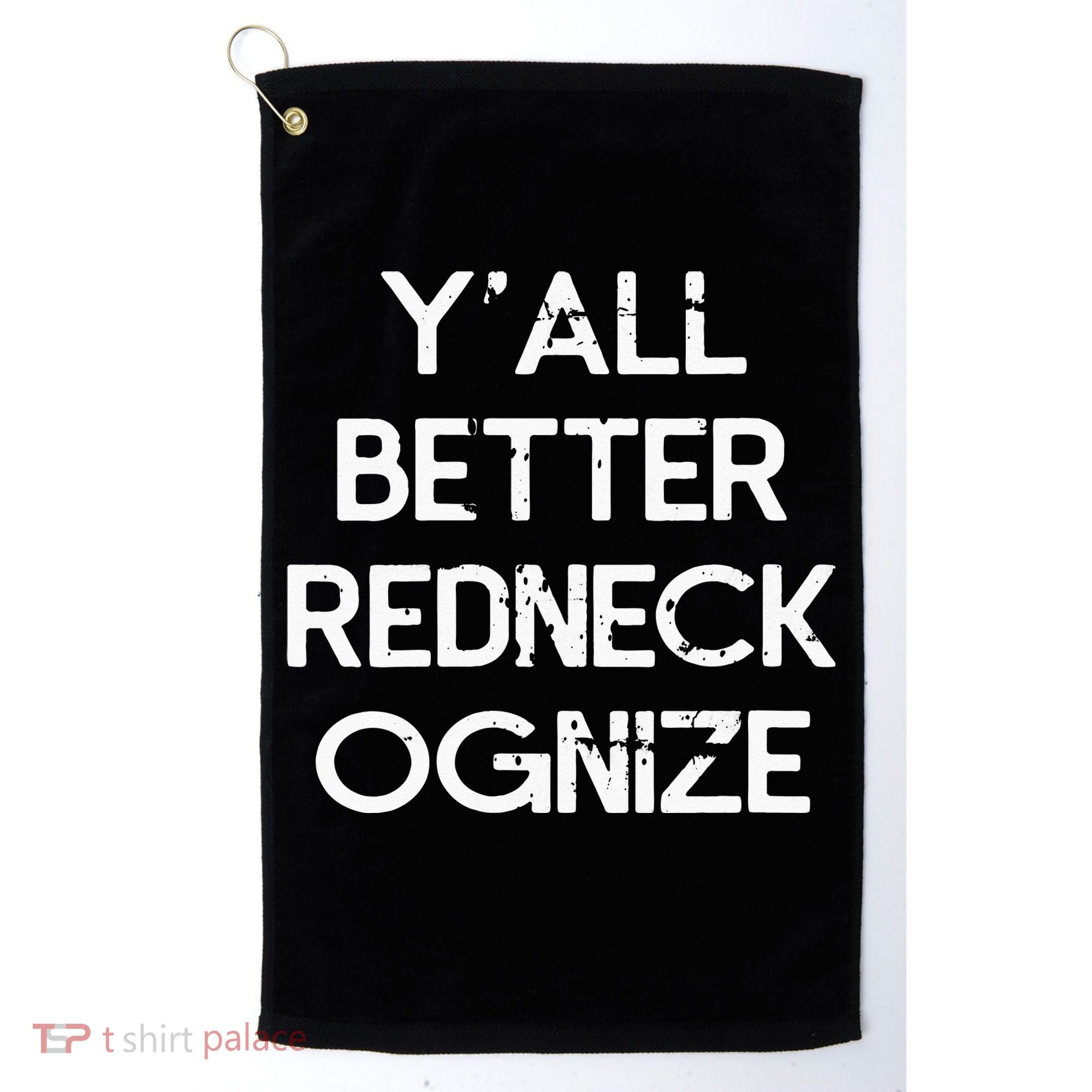 White Trash Party Attire Trailer Trash Redneck Golf Towel