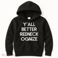 White Trash Party Attire Trailer Trash Redneck Kids Hoodie thumb 0