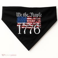 We The People 1776 U S Constitution Freedom American Flag Gift USA-Made Doggie Bandana thumb 0