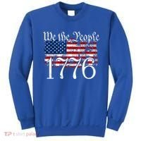 We The People 1776 U S Constitution Freedom American Flag Gift Sweatshirt thumb 0