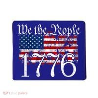 We The People 1776 U S Constitution Freedom American Flag Gift Mousepad thumb 0