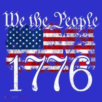 We The People 1776 U S Constitution Freedom American Flag Gift Tank Top thumb 6