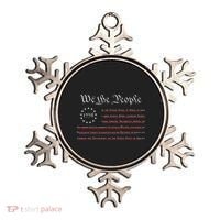 WE THE PEOPLE Preamble US Constitution 4th Of July 1776 Ornament thumb 0
