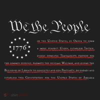 WE THE PEOPLE Preamble US Constitution 4th Of July 1776 Golf Towel thumb 3