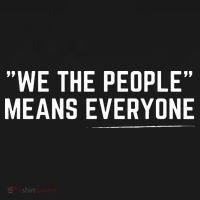We The People Means Everyone Equality Equal Rights America Backpack thumb 2