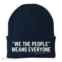 We The People Means Everyone Equality Equal Rights America Beanie thumb 0